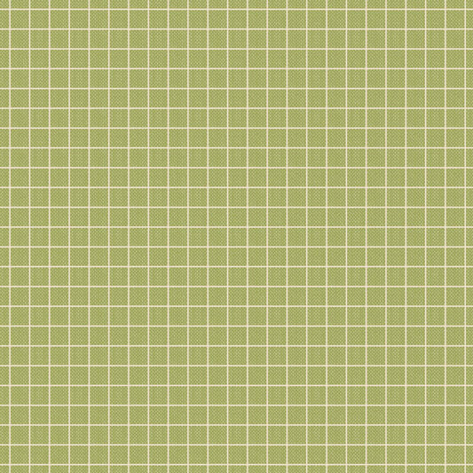 Creating Memories Spring Plaid Pea Green by Tilda (sold in 25cm increments)