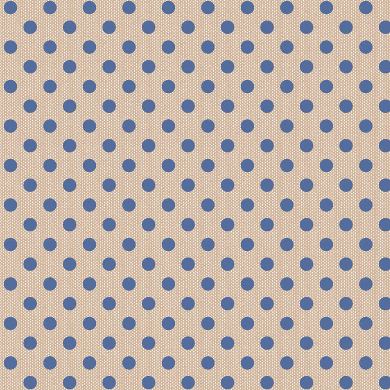 Creating Memories Summer Polka Dot Blue by Tilda (sold in 25cm increments)