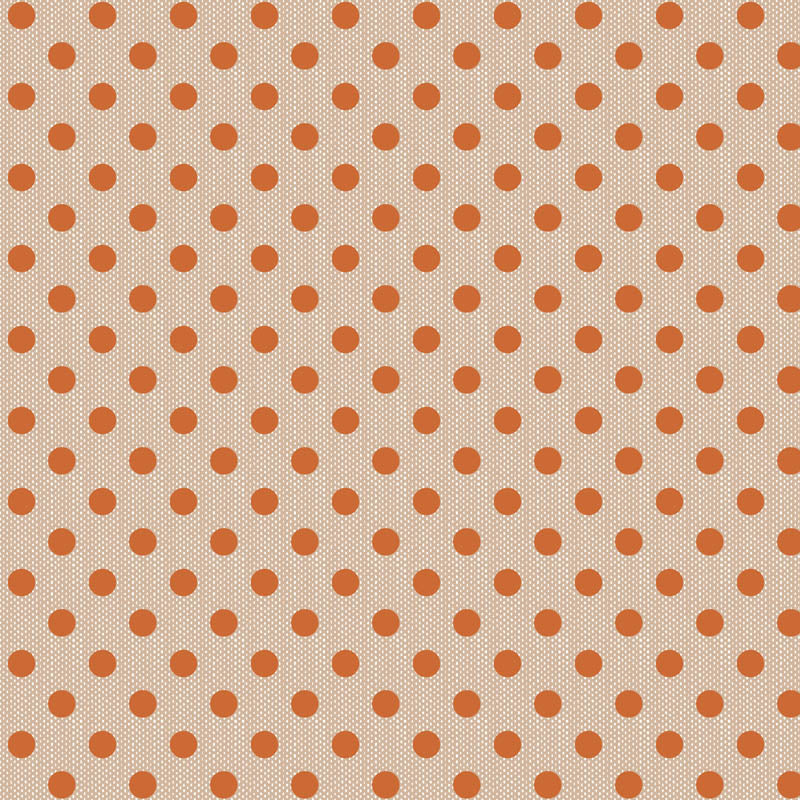 Creating Memories Autumn Polka Dot Ginger by Tilda (sold in 25cm increments)