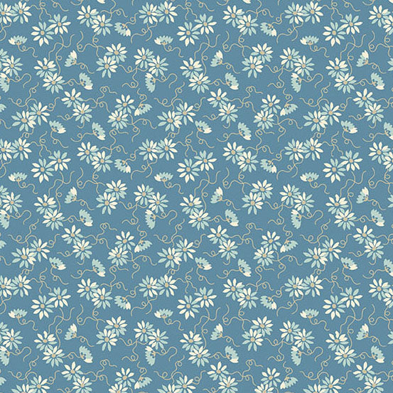 Sewing Bird Daisy Chain Dusk A1616B Laundry Basket Quilts for Andover Fabrics (sold in 25cm increments)