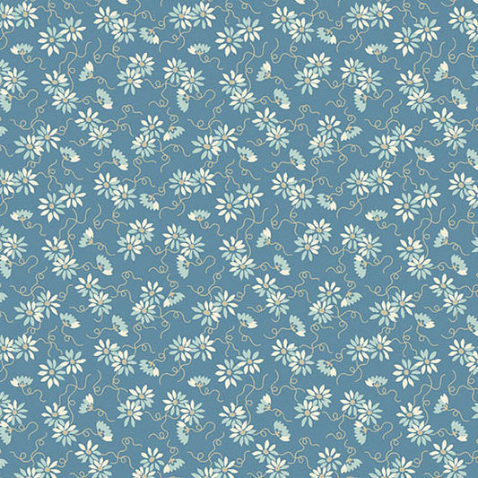 Sewing Bird Daisy Chain Dusk A1616B Laundry Basket Quilts for Andover Fabrics (sold in 25cm increments)
