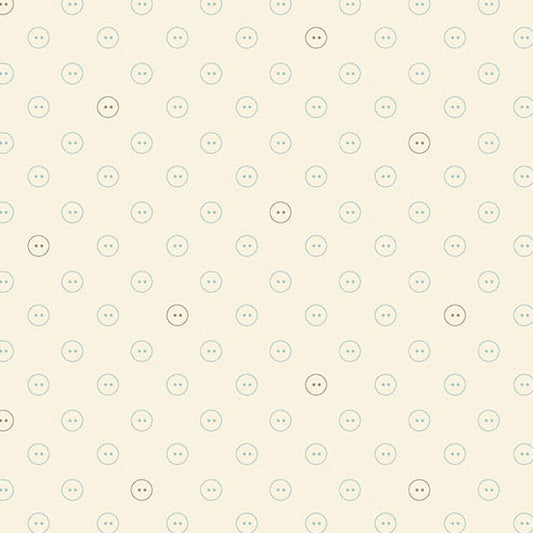 Sewing Bird Buttons Starched A1617L Laundry Basket Quilts for Andover Fabrics (sold in 25cm increments)