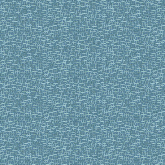 Sewing Bird Tweed Blueberry A1619B Laundry Basket Quilts for Andover Fabrics (sold in 25cm increments)