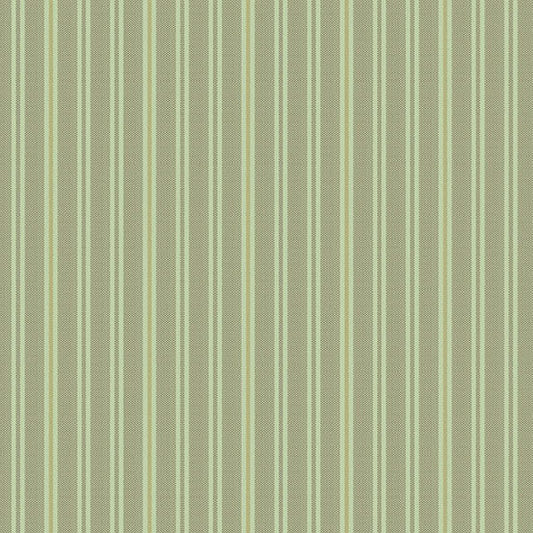 Quiltessential Double Stripe Pine A1672G1 by Laundry Basket Quilts for Andover Fabrics (sold in 25cm increments)