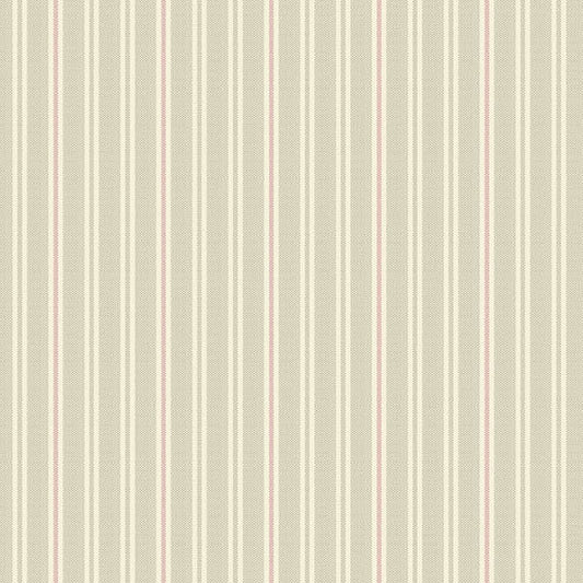Quiltessential Double Stripe Rose A1672LE by Laundry Basket Quilts for Andover Fabrics (sold in 25cm increments)