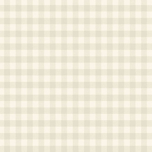 Quiltessential Gingham Lace A1673L by Laundry Basket Quilts for Andover Fabrics (sold in 25cm increments)