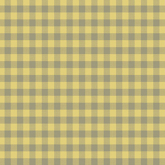 Quiltessential Gingham Sunshine A1673Y by Laundry Basket Quilts for Andover Fabrics (sold in 25cm increments)