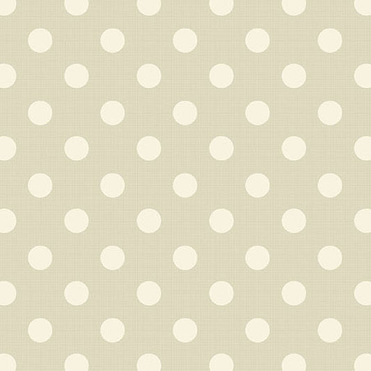 Quiltessential Large Dot Parchment A1674L1 by Laundry Basket Quilts for Andover Fabrics (sold in 25cm increments)