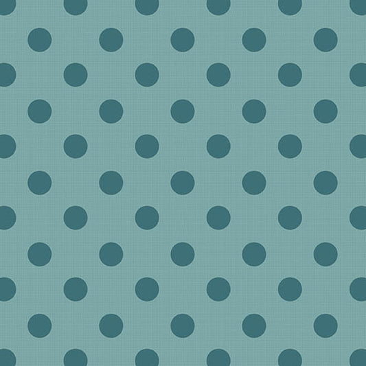 Quiltessential Large Dot Pacific A1674T1 by Laundry Basket Quilts for Andover Fabrics (sold in 25cm increments)