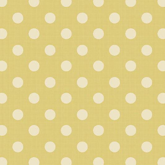 Quiltessential Large Dot Sunny A1674Y by Laundry Basket Quilts for Andover Fabrics (sold in 25cm increments)