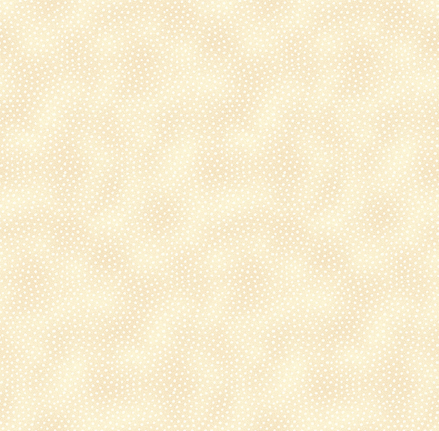Star Of Wonder - Star of Light Dots Cream 6807 by Nancy Halvorsen for Benartex Fabrics (sold in 25cm increments)