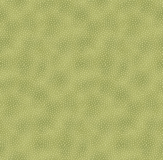 Star Of Wonder - Star of Light Dots Green 6844 by Nancy Halvorsen for Benartex Fabrics (sold in 25cm increments)