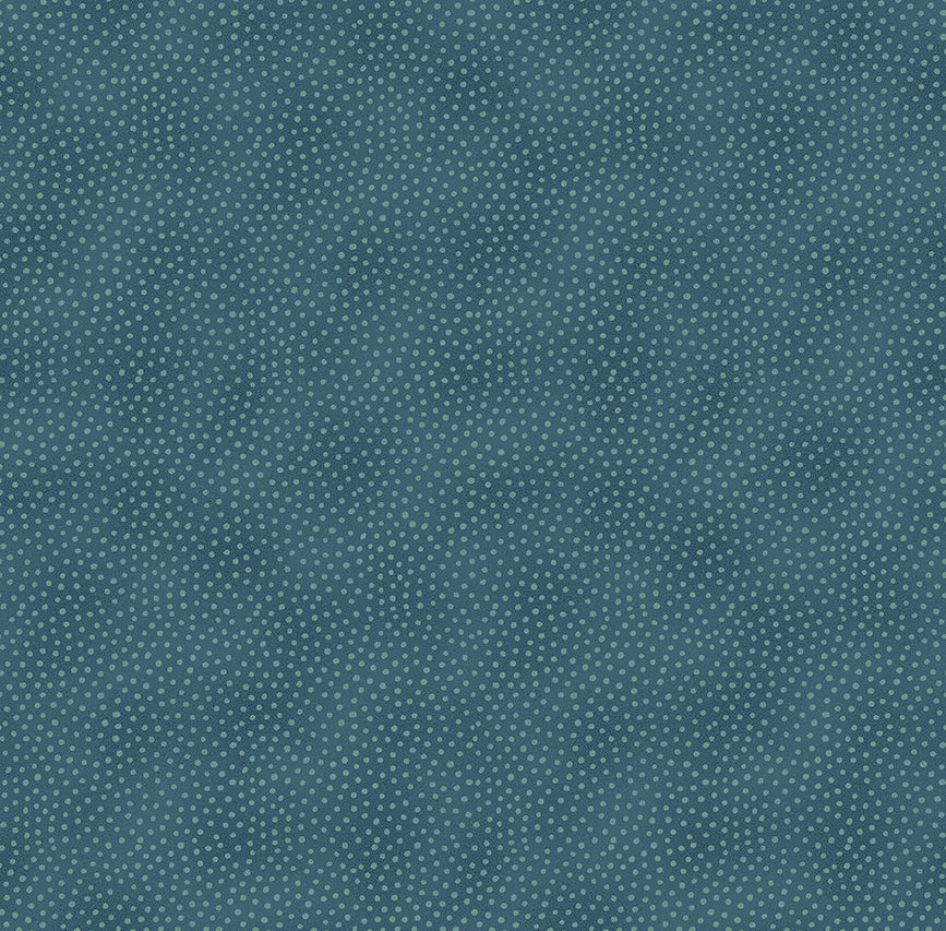 Star Of Wonder - Star of Light Dots Teal 6884 by Nancy Halvorsen for Benartex Fabrics (sold in 25cm increments)