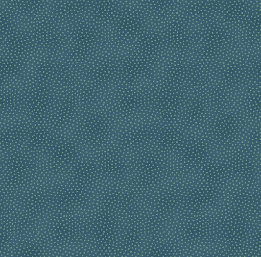 Star Of Wonder - Star of Light Dots Teal 6884 by Nancy Halvorsen for Benartex Fabrics (sold in 25cm increments)