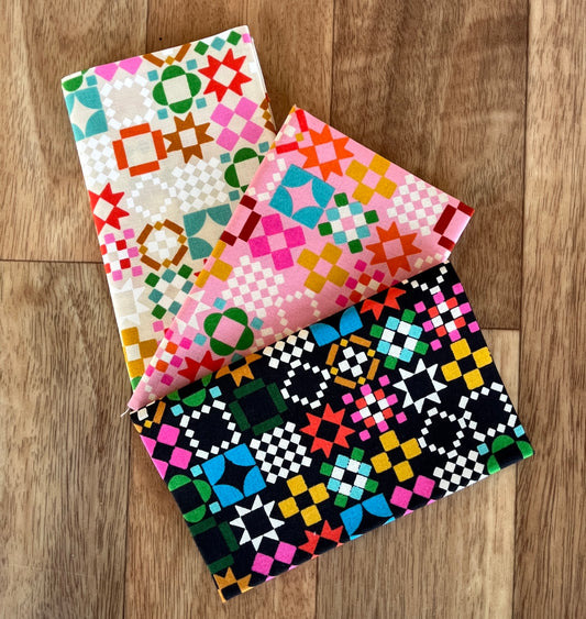 1800 Notion Quilty as Charged Fat Eighth Bundle a Collaborative Collection by Ruby Star Society