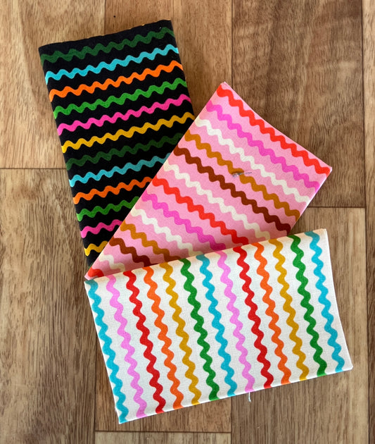 1800 Notion Ric Rac Fat Eighth Bundle a Collaborative Collection by Ruby Star Society