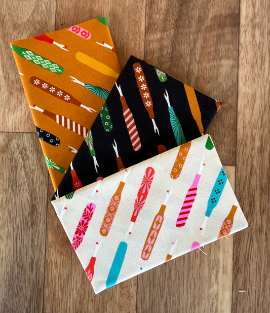 1800 Notion Seam Ripper Fat Eighth Bundle a Collaborative Collection by Ruby Star Society