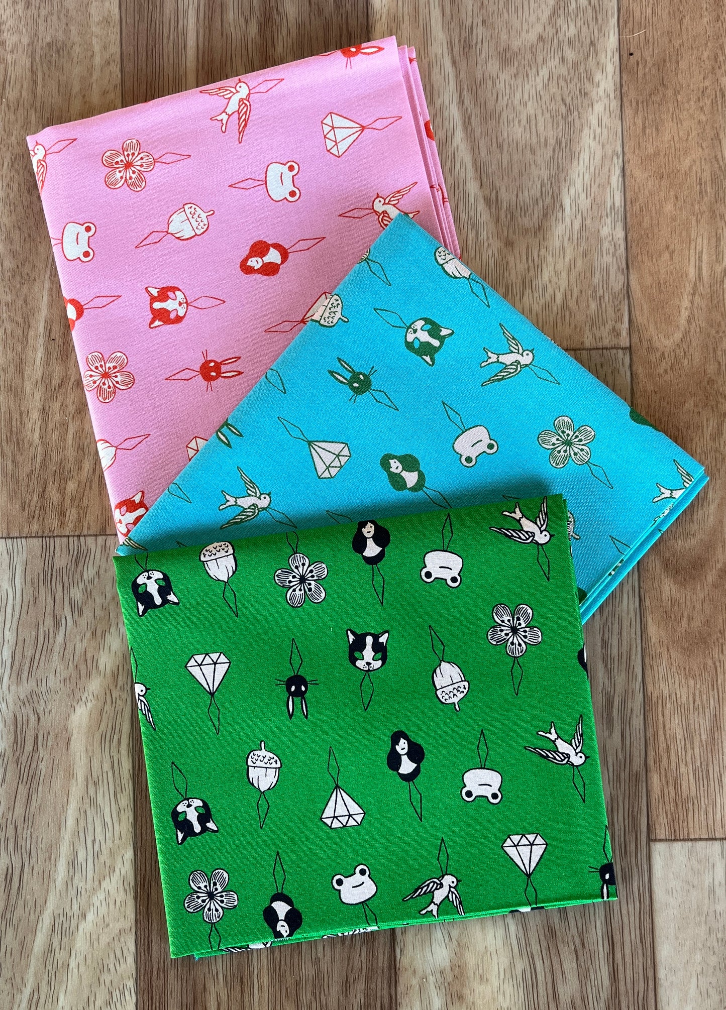 1800 Notion Thread Charms Fat Quarter Bundle a Collaborative Collection by Ruby Star Society