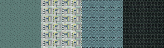 Greenstone Serenity 18228 by Jen Kingwell for Moda (sold in 25cm increments)
