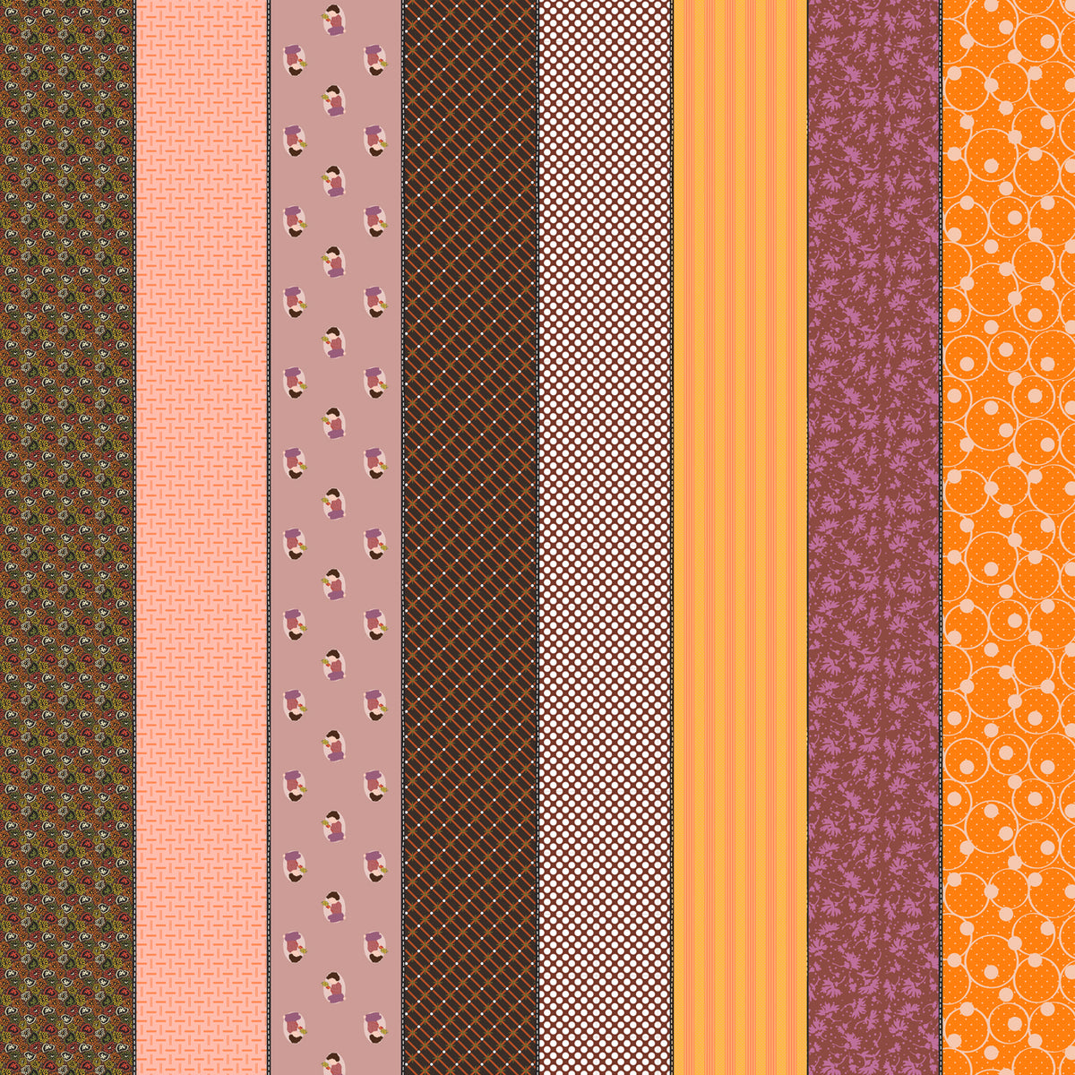Gathered Lollies Two Blender Hazel M1829111 by Jen Kingwell for Moda Fabrics (sold in 25cm increments)