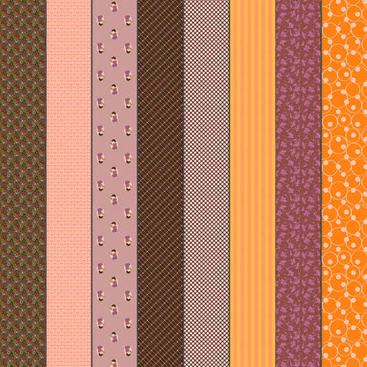 Gathered Lollies Two Blender Hazel M1829111 by Jen Kingwell for Moda Fabrics (sold in 25cm increments)