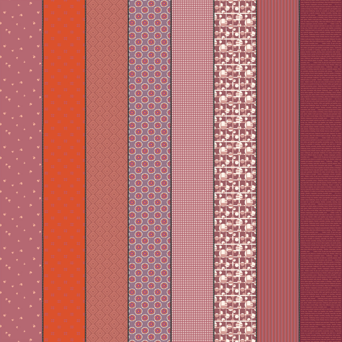 Gathered Lollies Three Blender Hazel M1829211 by Jen Kingwell for Moda Fabrics (sold in 25cm increments)