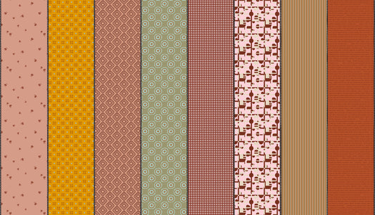 Gathered Lollies Three Blender Trentham M1829212 by Jen Kingwell for Moda Fabrics (sold in 25cm increments)