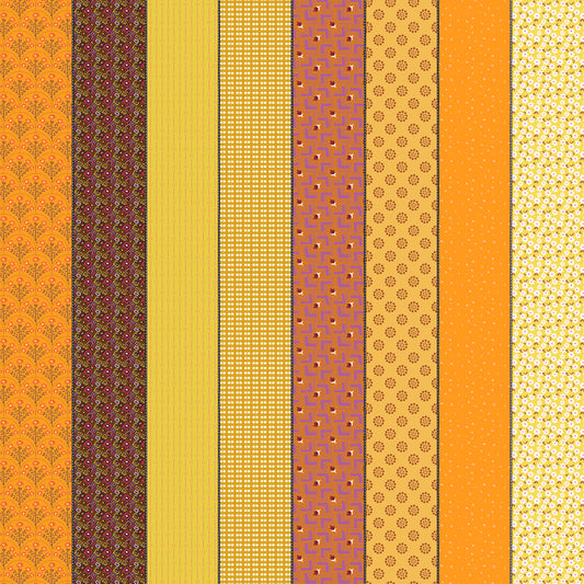Gathered Lollies Four Blender Hazel M1829311 by Jen Kingwell for Moda Fabrics (sold in 25cm increments)