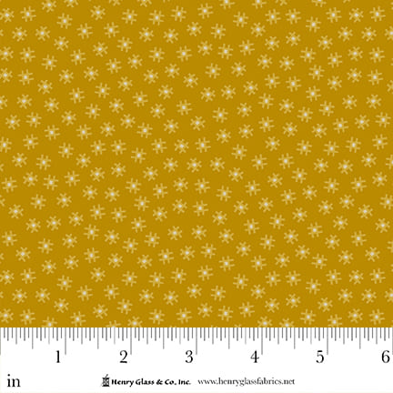 Pennyberry Farm Yellow Hashtag 2019-44 by Kim Diehl for Henry Glass Fabrics (sold in 25cm increments)