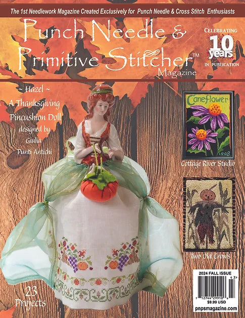 Punch Needle & Primitive Stitcher Magazine Autumn 2024 Issue