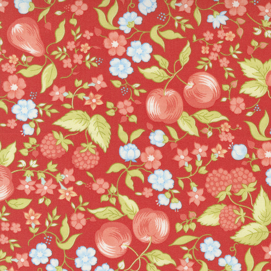 Fruit Cocktail Cherry Fruit Picnic M2046115 by Figtree Quilts for Moda (sold in 25cm increments)