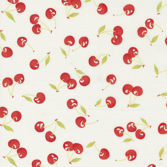 Fruit Cocktail Icecream Cherry Orchard Blender M2046214 by Figtree Quilts for Moda (sold in 25cm increments)