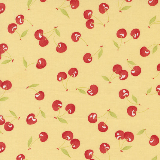 Fruit Cocktail Pineapple Cherry Orchard Blender M2046218 by Figtree Quilts for Moda (sold in 25cm increments)