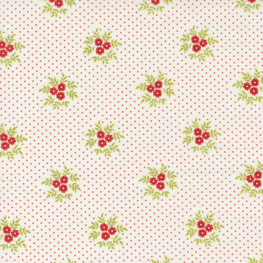Fruit Cocktail Icecream Posy Blossoms M2046411 by Figtree Quilts for Moda (sold in 25cm increments)