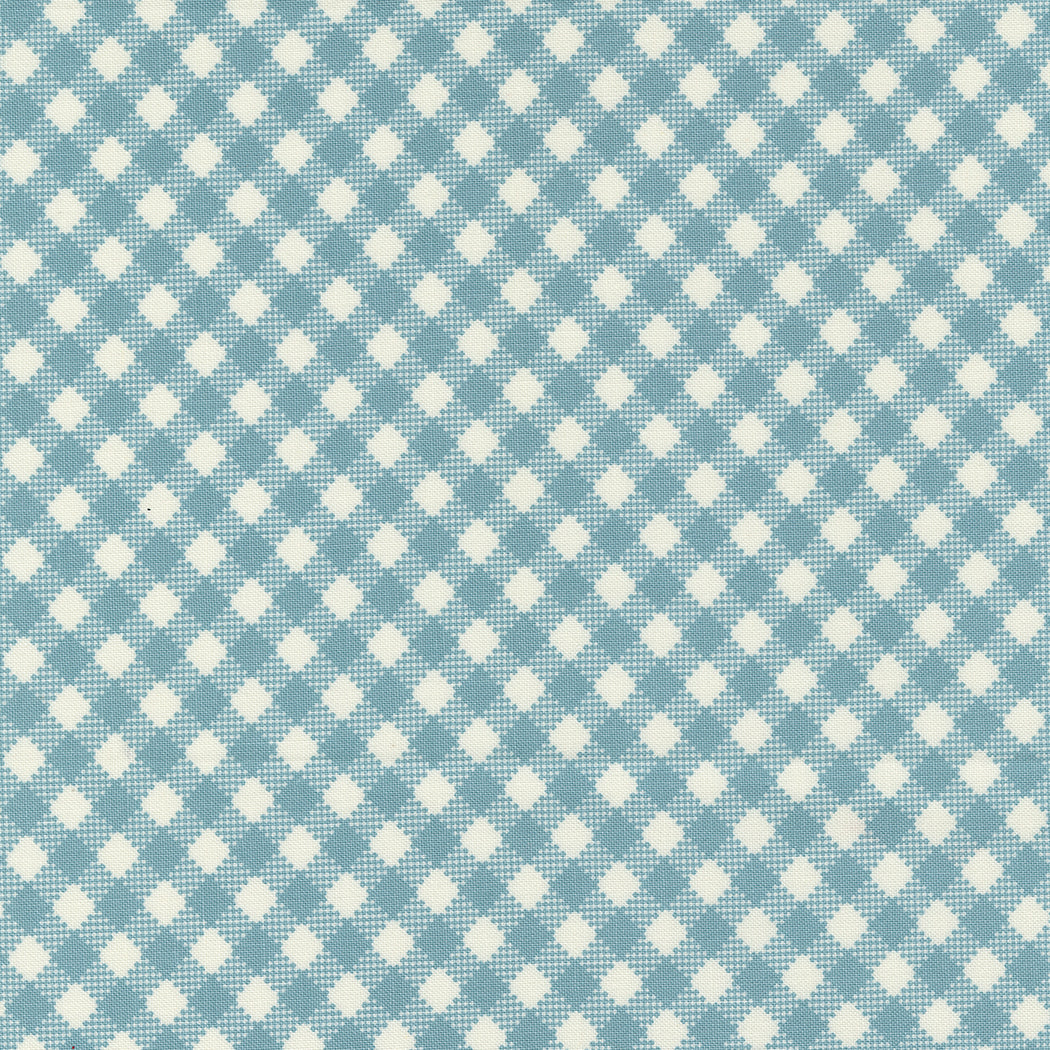 Farmstead Gingham Mountain Stream M2090714 by Stacy Iest Hsu for Moda fabrics (sold in 25cm increments)