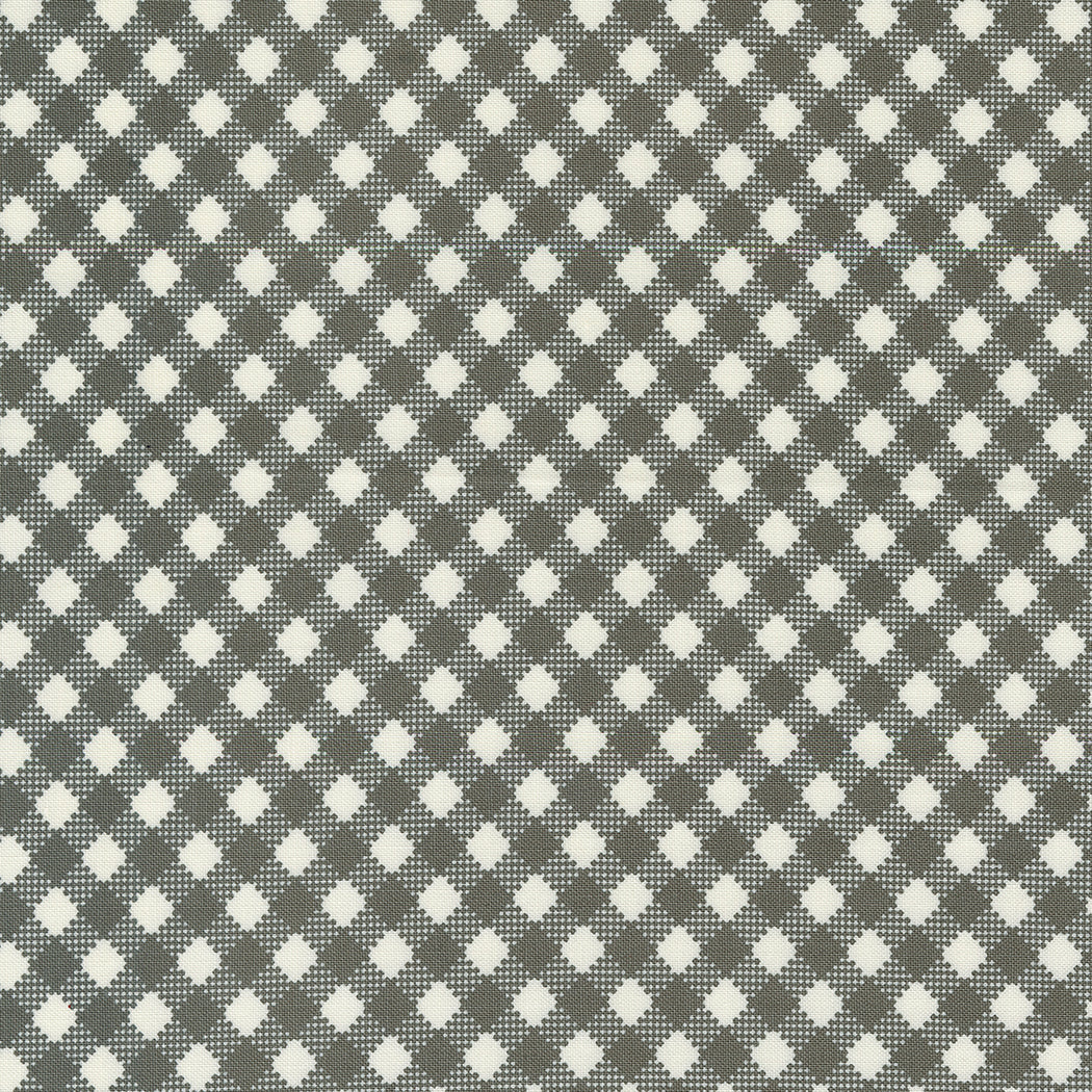 Farmstead Gingham Charcoal M2090716 by Stacy Iest Hsu for Moda fabrics (sold in 25cm increments)