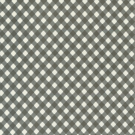 Farmstead Gingham Charcoal M2090716 by Stacy Iest Hsu for Moda fabrics (sold in 25cm increments)