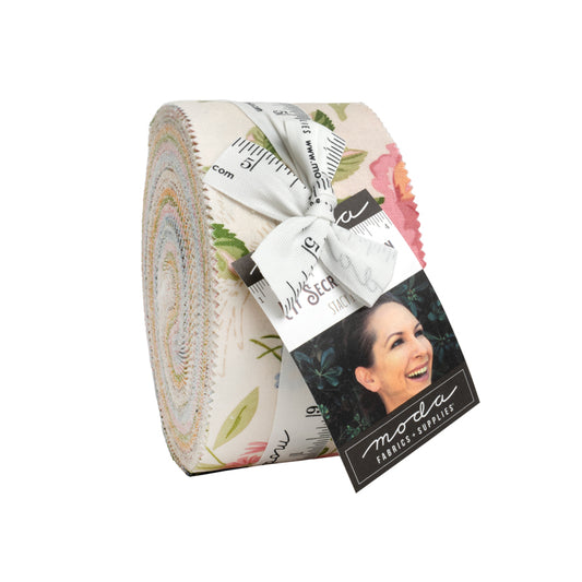 My Secret Garden Jelly Roll by Stacy Iest Hsu for Moda Fabrics