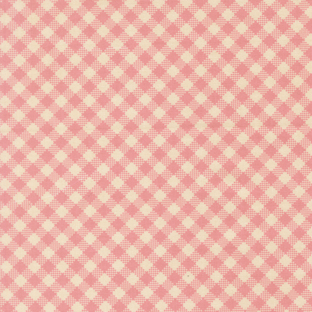 My Secret Garden Crawling Gingham Blossom M2098736 by Stacy Iest Hsu for Moda Fabrics (sold in 25cm increments)