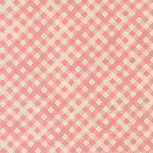 My Secret Garden Crawling Gingham Blossom M2098736 by Stacy Iest Hsu for Moda Fabrics (sold in 25cm increments)