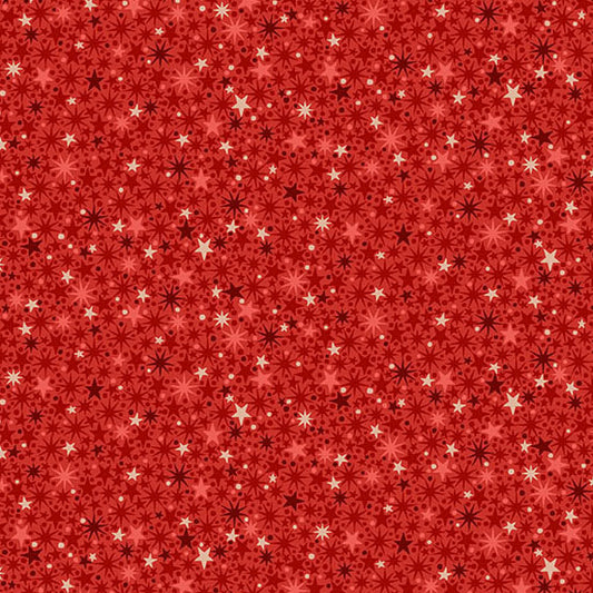 The Nutcracker Twinkle Red M225R by Makower UK (sold in 25cm increments)
