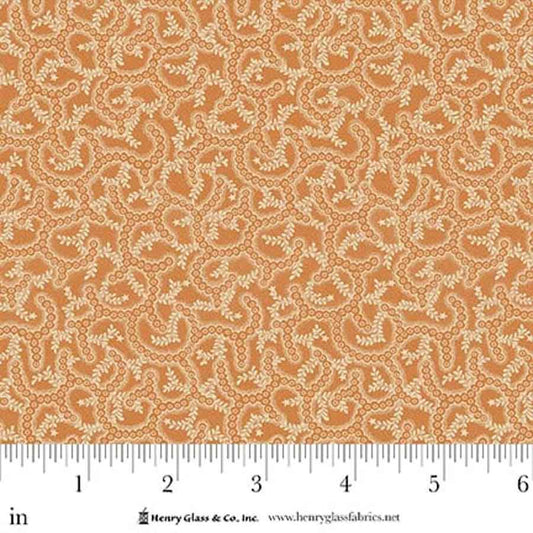 Love Struck Pebbled Path Peach 2285-34 by Kim Diehl for Henry Glass Fabrics (sold in 25cm increments)