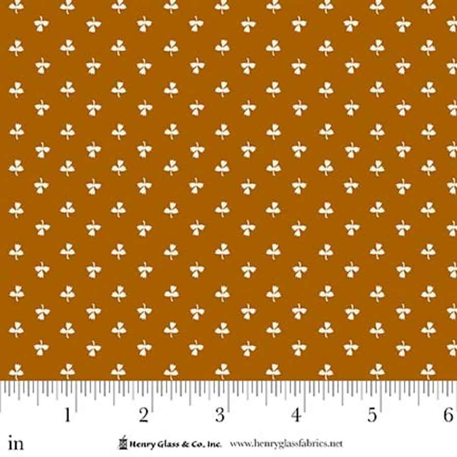 Love Struck Potted Tulips Orange 2291-30 by Kim Diehl for Henry Glass Fabrics (sold in 25cm increments)