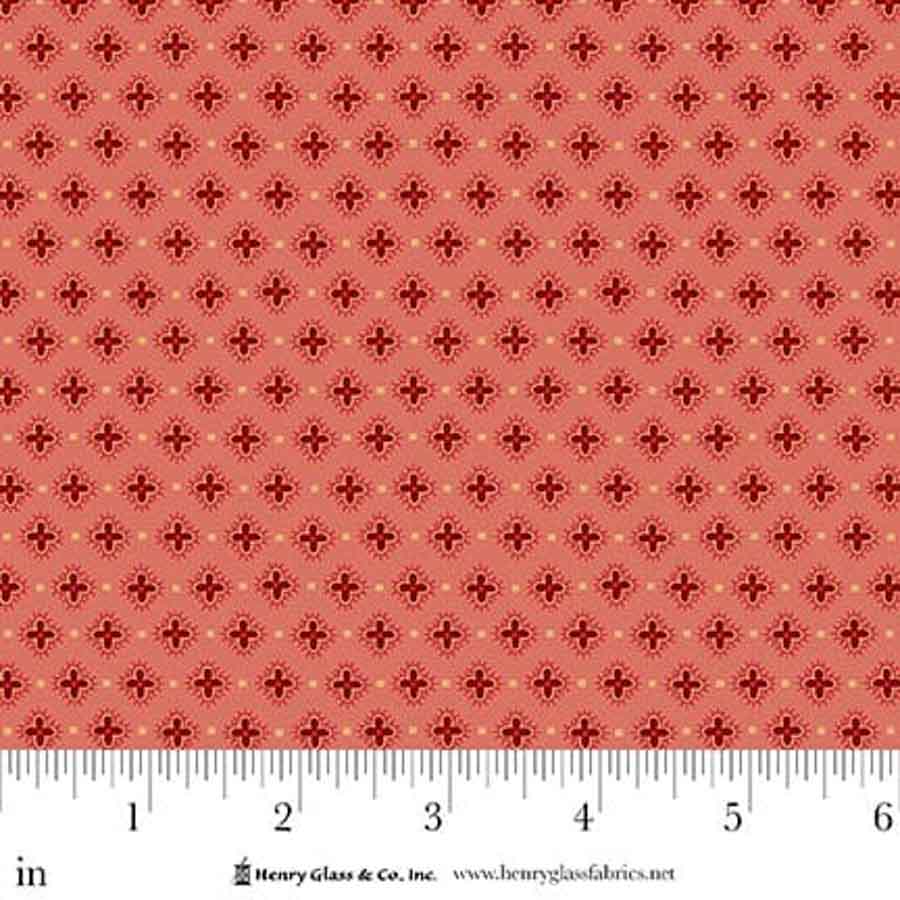 Love Struck Hibiscus Pink 2295-22 by Kim Diehl for Henry Glass Fabrics (sold in 25cm increments)