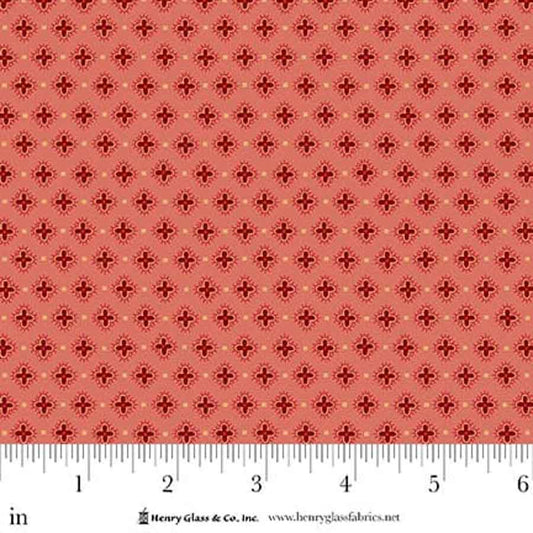 Love Struck Hibiscus Pink 2295-22 by Kim Diehl for Henry Glass Fabrics (sold in 25cm increments)