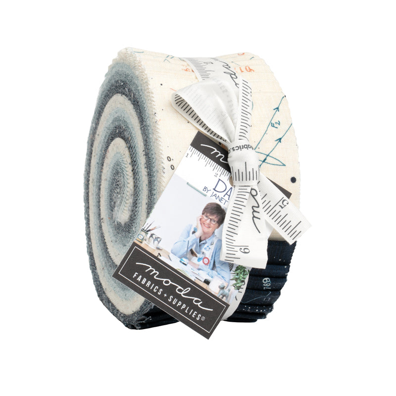 Data Jelly Roll by Janet Clare for Moda Fabrics