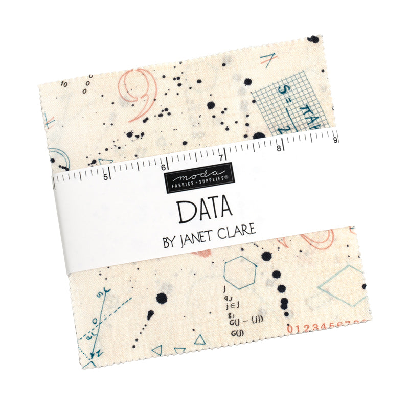 Data Charm Pack by Janet Clare for Moda Fabrics