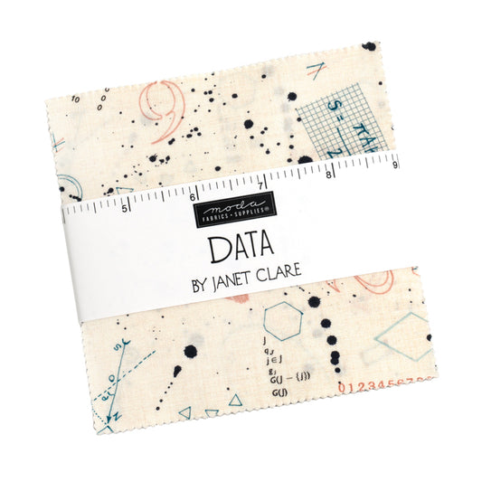Data Charm Pack by Janet Clare for Moda Fabrics