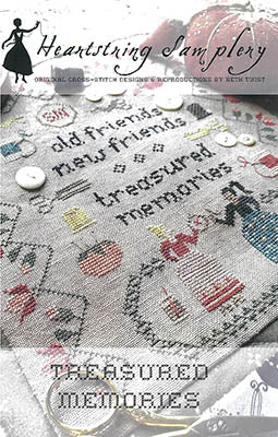Treasured Memories Cross Stitch Pattern by Heartstring Samplery