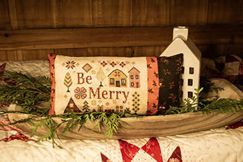 Be Merry Nordic Yuletide Collection Cross Stitch Pattern by Blueberry Ridge Design